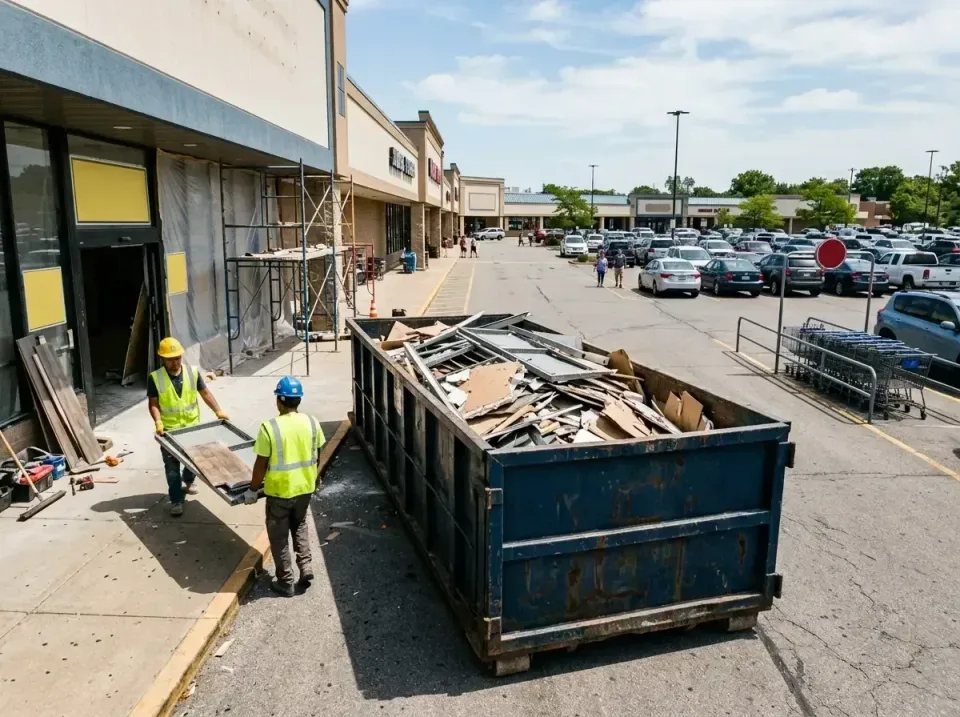 retail-store-renovation-debris-003 — frequently asked questions, Roll-off Dumpster Rentals in Jarrettsville, MD